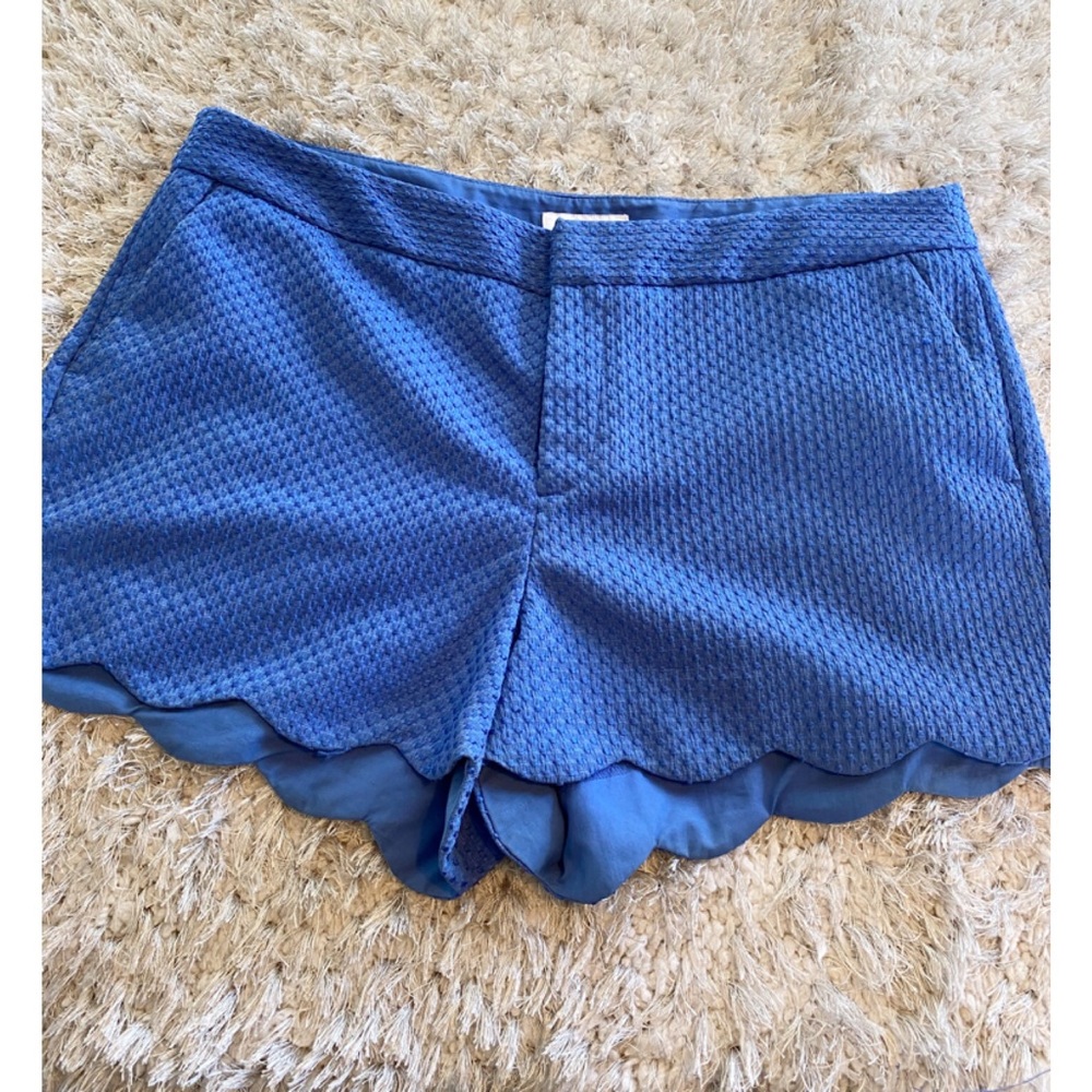 Elle Scallop Hem Shorts Size 16